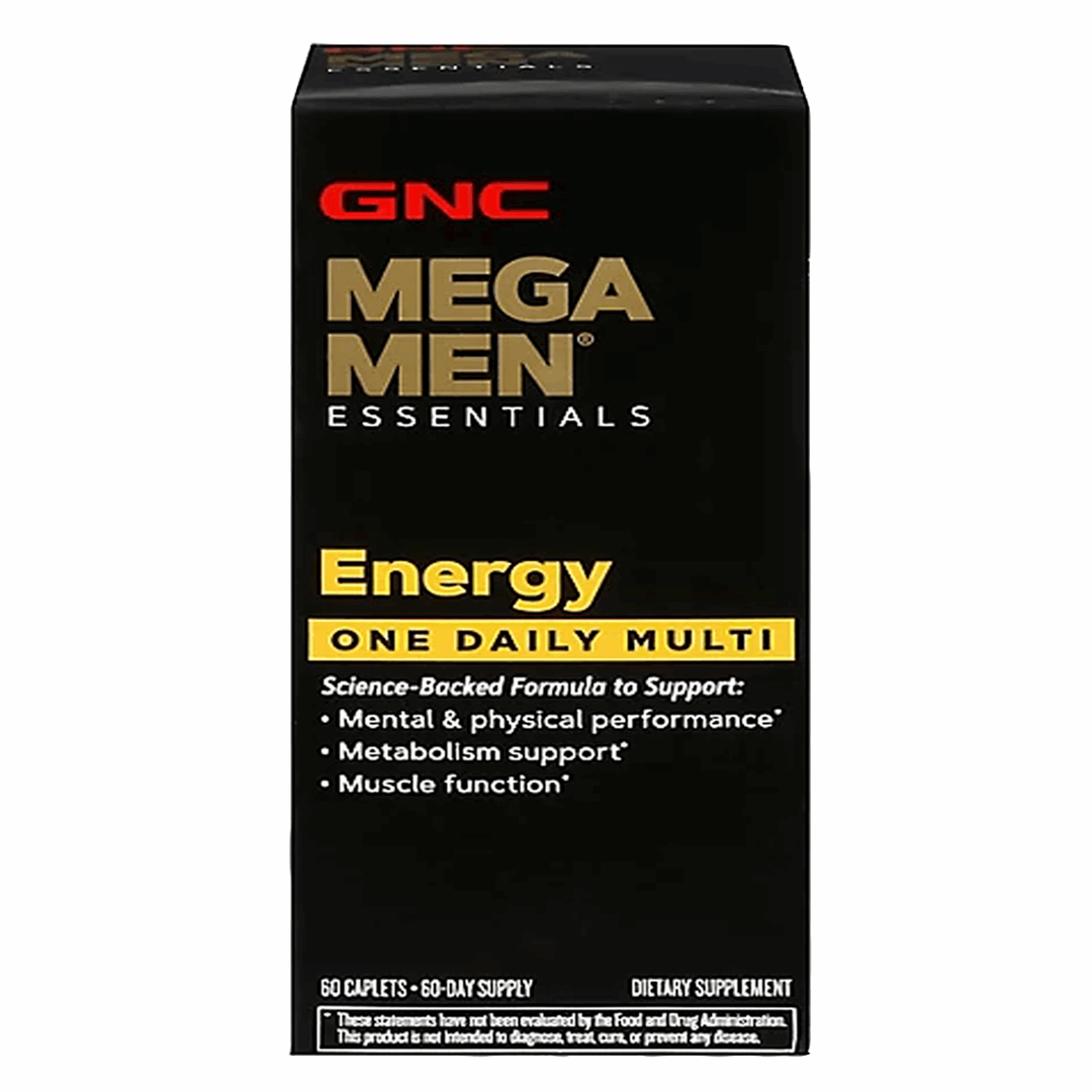 GNC Mega Men Essentials Energy - SKINFUDGE® - Center of Skin & Hair Excellence 