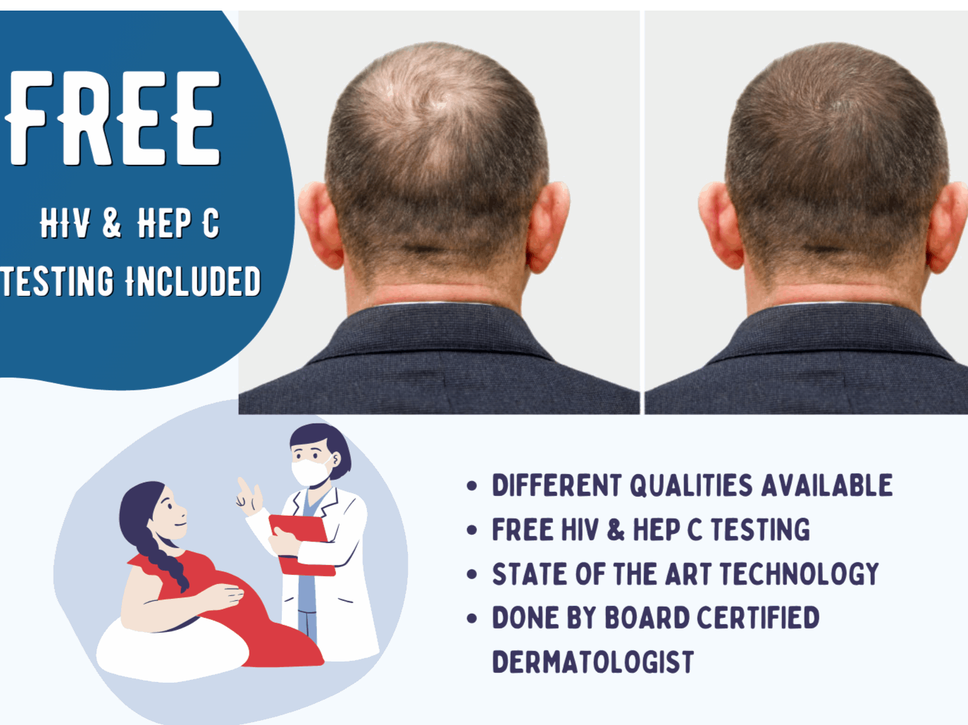 Hair Regrowth Treatment - PRP, PRF, PRGF (Performed by Physician) - SKINFUDGE® - Center of Skin & Hair Excellence 